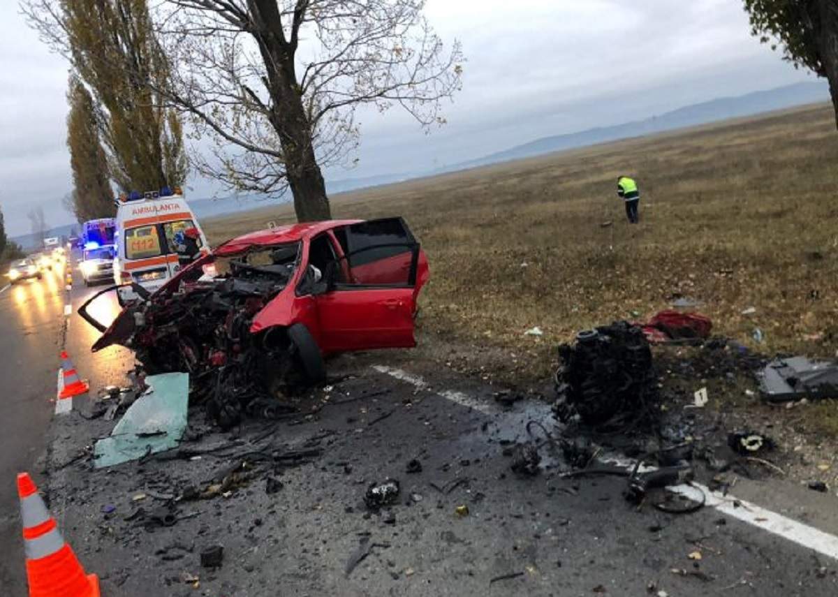 Tragedie în Prahova! Un mort și un rănit, după un cumplit accident auto