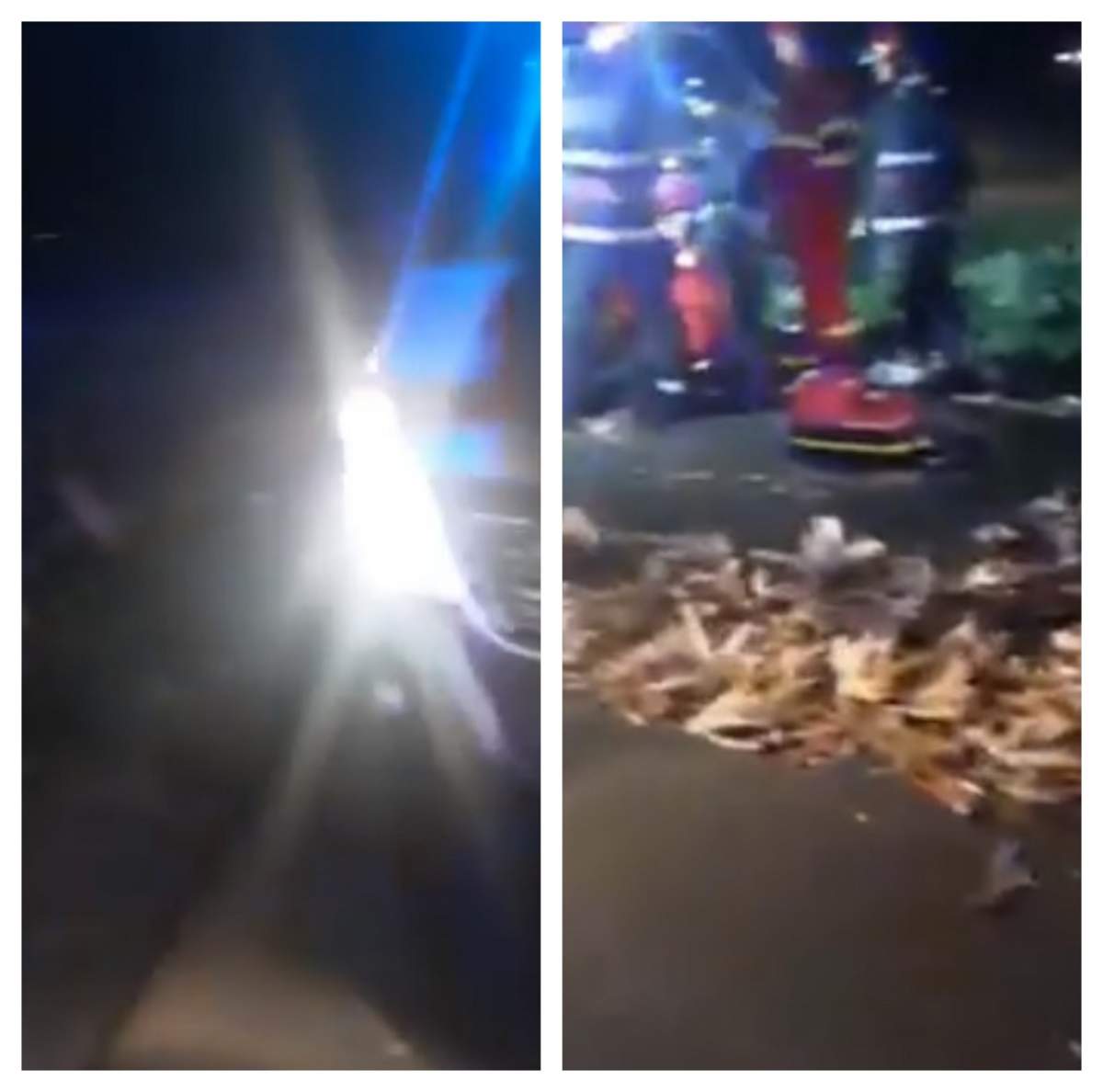 Accident mortal în Brăila. Mamă, tată şi fiul lor, spulberaţi de o dubă / VIDEO