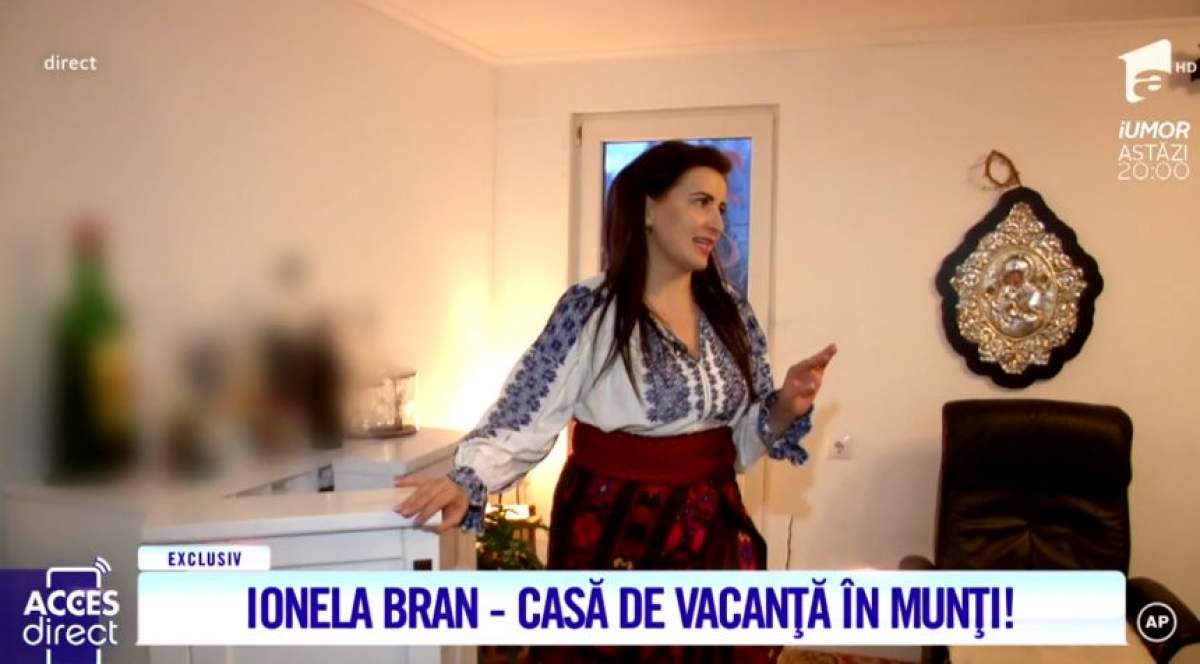 Cântăreaţa Ionela Bran trăieşte într-o vilă superbă, în vârf de munte. Cum arată locuinţa sa de poveste / VIDEO