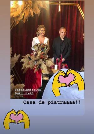 Alexandru Mitriţă s-a pus la casa lui. Fotbalistul s-a căsătorit astăzi! Primele imagini de la nuntă / FOTO
