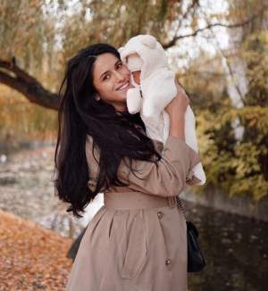 Ioana Grama a plecat în prima vacanţă împreună cu fetiţa ei, la patru săptămâni de la naştere