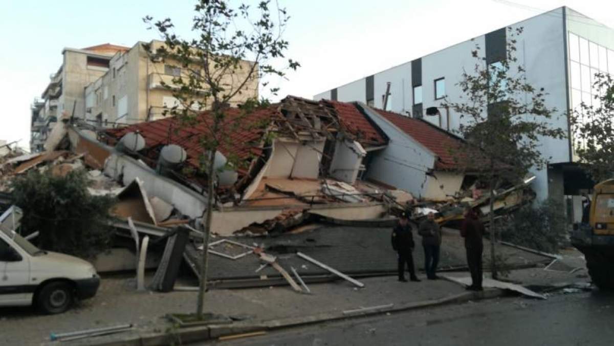Un nou cutremur, de 5,8 grade, a avut loc în Albania după seismul de 6,4 grade