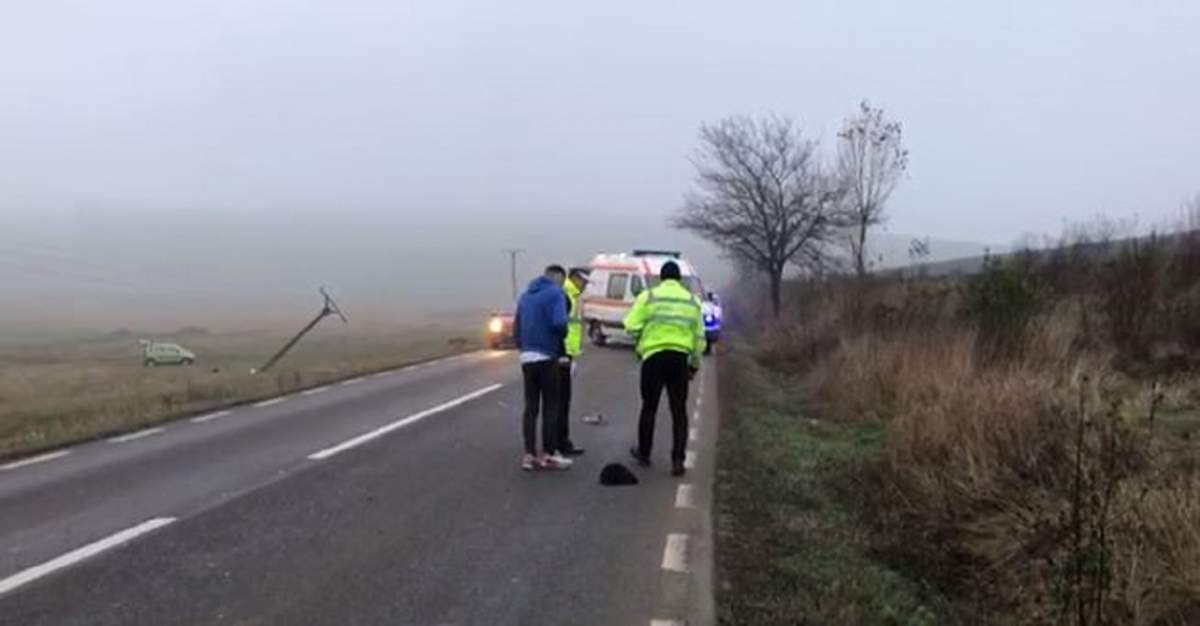 Accident tragic la Botoşani! Un pieton a fost spulberat de pe marginea şoselei