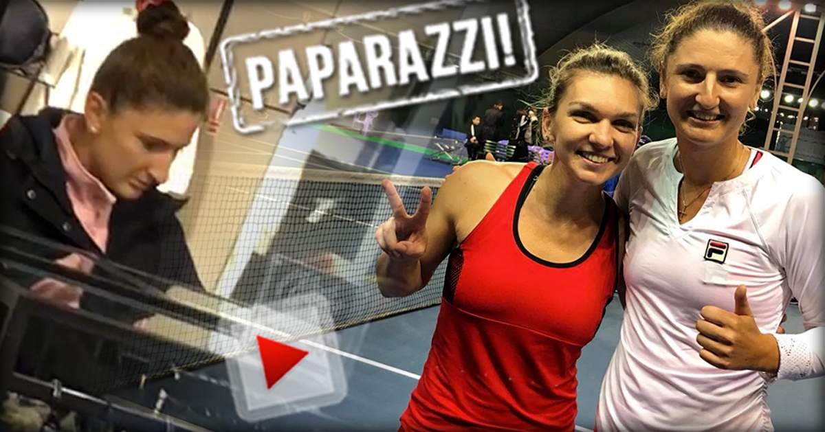 VIDEO PAPARAZZI / Toată lumea o cunoaşte pe Irina Begu, dar puţini  ştiu ce îi place să facă în timpul liber! Iată după ce este „topită” prietena Simonei Halep