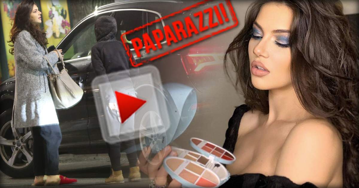 VIDEO PAPARAZZI / Pe Instragram e prinţesă, dar stai să o vezi pe stradă! Cristina Ich, protagonista unor momente fabuloase