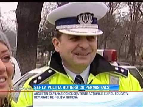 EXCLUSIV / Gest scandalos al ofiţerului de la Poliţia Rutieră care a circulat 20 de ani cu un permis fals / Ce i-a făcut propriului copil!