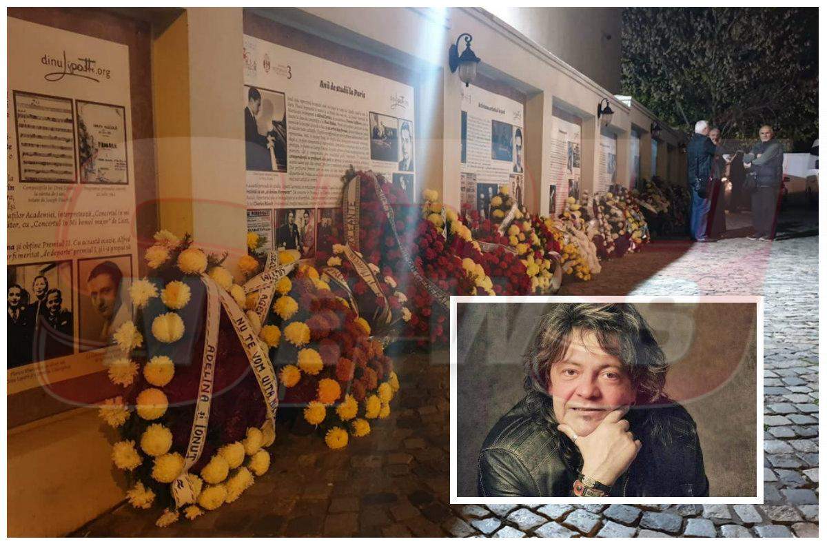 FOTO EXCLUSIV / Cum arată locul unde este depus trupul lui Leo Iorga. Artistul este înmormântat marți