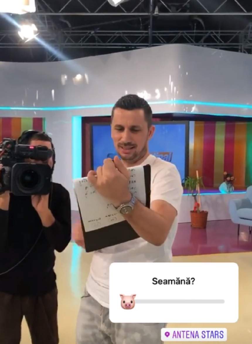 Flick şi-a luat bătaie în direct, la Antena Stars! Ce s-a întâmplat şi cum a reacţionat Domnul Rimă / FOTO