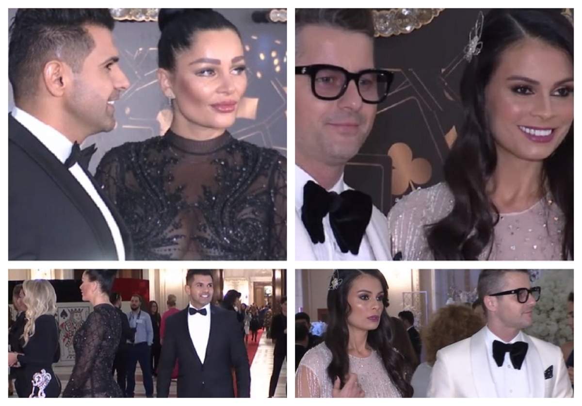 Strălucire, lux şi opulenţă! Bătălia cuplurilor în... ţinute! Brigitte şi Florin Pastramă vs. Anca Serea şi Adi Sînă / GALERIE FOTO
