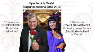Doua spectacole extraordinare, în PREMIERĂ pentru publicul din București: Florin Piersic și Ozana Barabancea pe scena Le Chateau!
