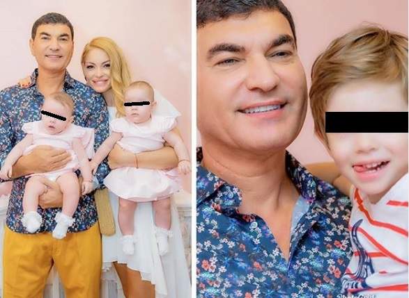 FOTO / Motiv de sărbătoare pentru Cristi Borcea și Valentina Pelinel: gemenele împlinesc 9 luni! Ce mesaj le-a transmis blondina