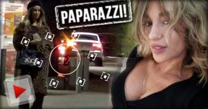 VIDEO PAPARAZZI / Imagini spectaculoase cu Tania Budi la ceas de seară! Iată cum încearcă vedeta să scape de dorul iubitului tinerel