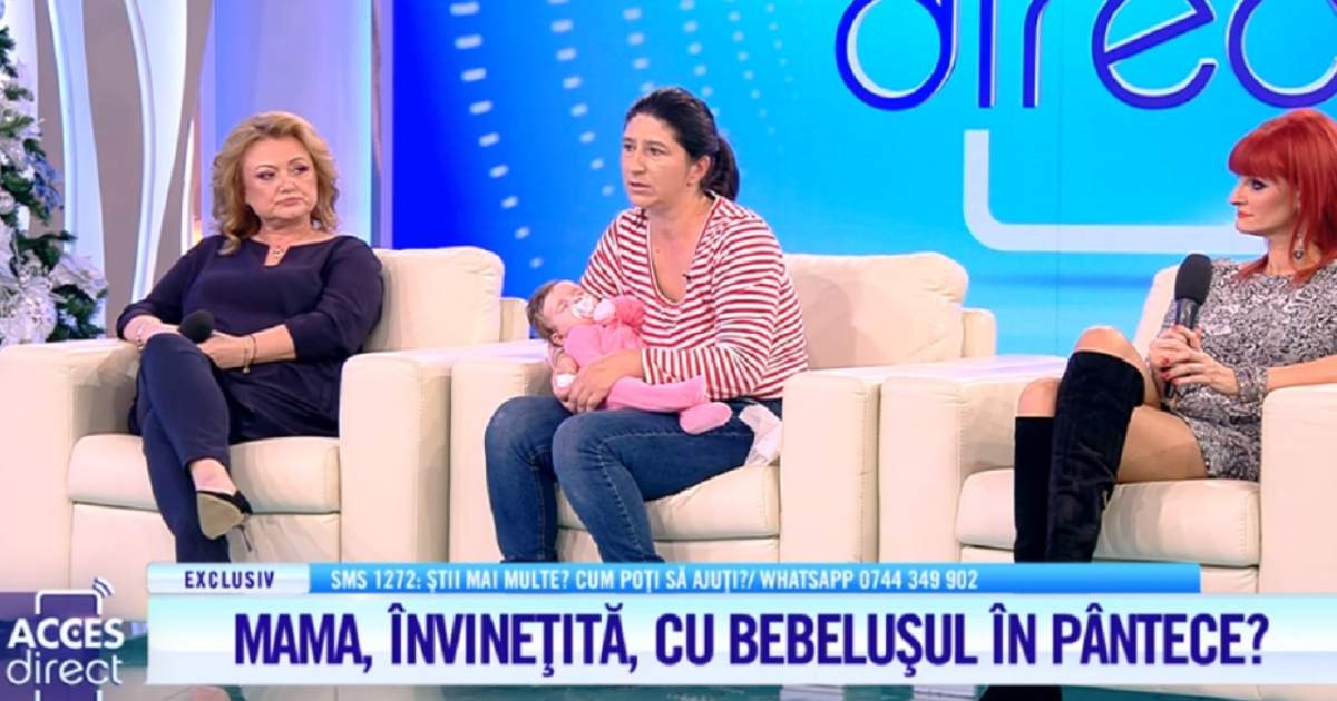 O mamă îngheaţă pe drumuri, cu bebeluşul la piept! Soţul şi-a pus capăt zilelor, iar concubinul i-a făcut viaţa un calvar / VIDEO