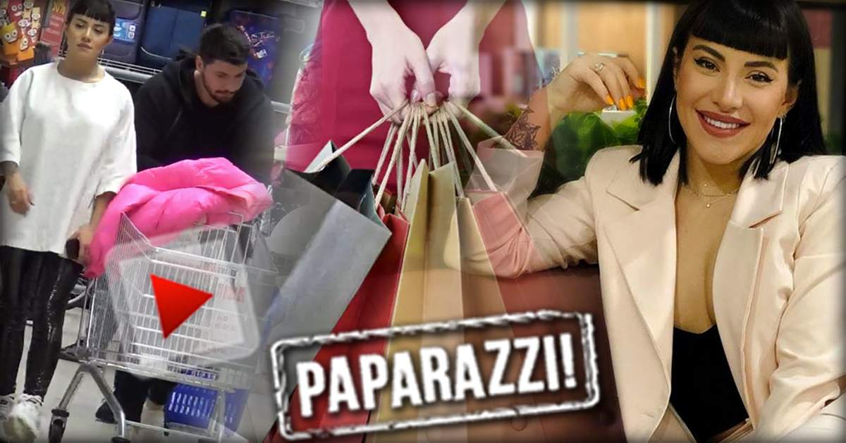 VIDEO PAPARAZZI / Ea comandă, el execută! Nicoleta Nucă și iubitul, sesiune nebună de shopping, înainte de Sărbători. Au golit portofelul și rafturile!