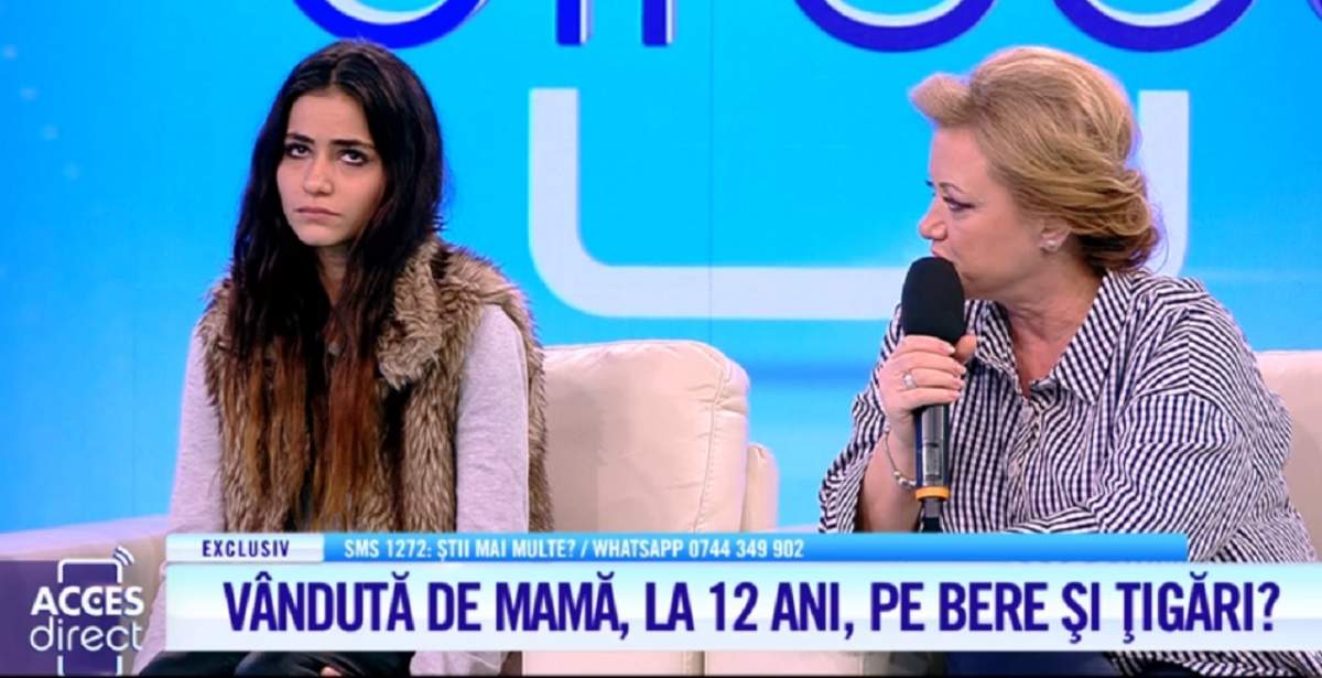 O tânără îşi acuză mama că a vândut-o! Cumpărătorul Elenei a făcut-o mamă la 14 ani. VIDEO