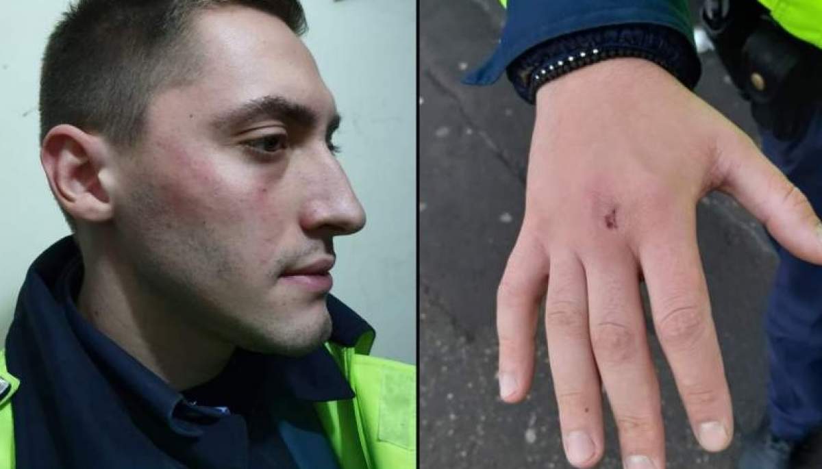 Doi polițiști din București, bătuți crunt, în timpul misiunii! Trei scandalagii au provocat haos într-un cartier