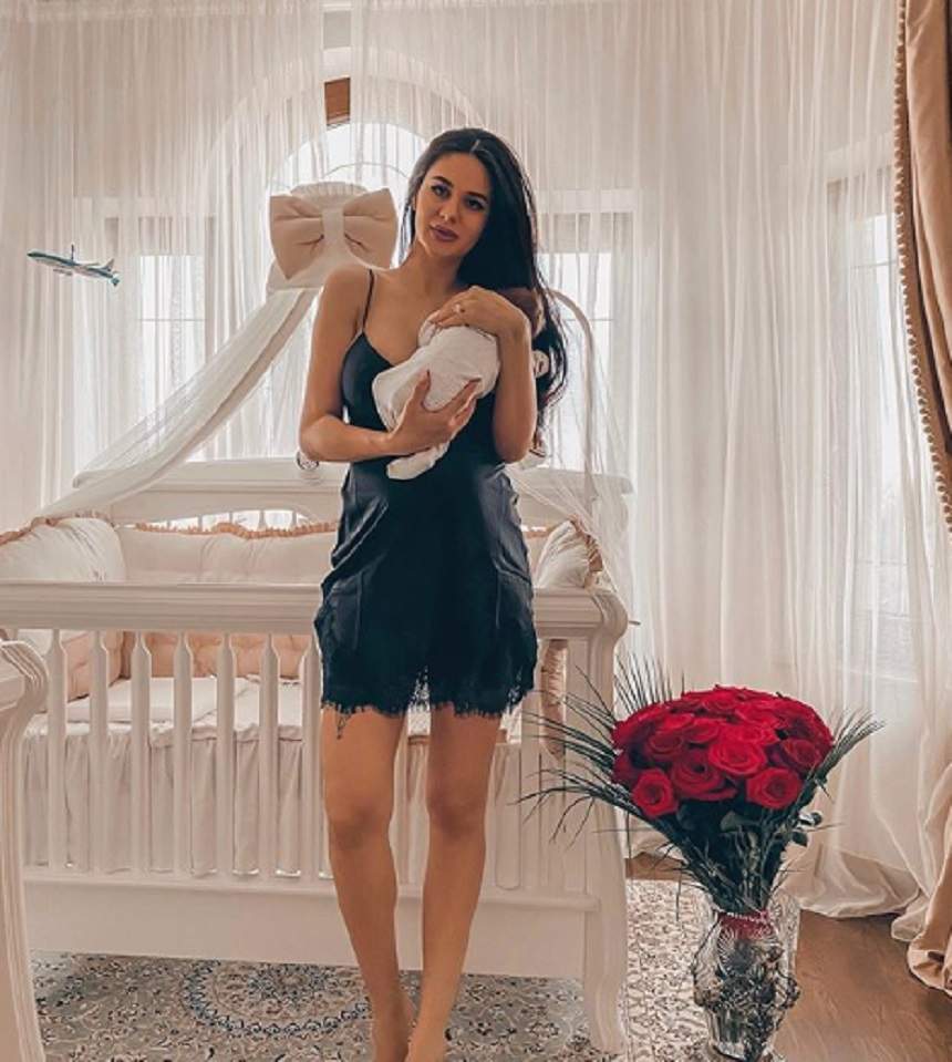 Larisa Ionescu a născut, în mare secret! Prima imagine cu băiețelul „reginei Instagramului”