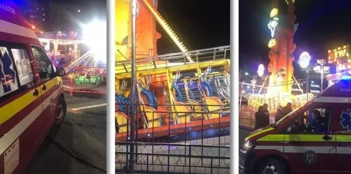 Incident într-un parc de distracții din Timișoara! O femeie a leșinat într-un carusel
