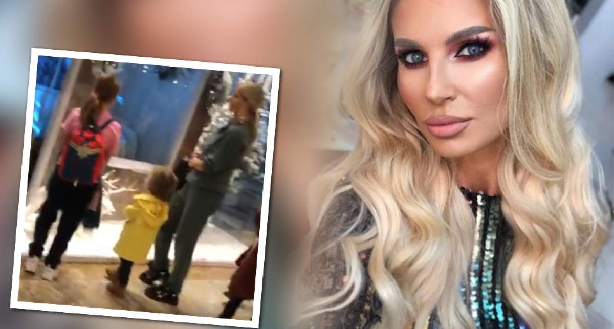 VIDEO PAPARAZZI / Aşa arată o familie fericită! Cum se răsfaţă Andreea Bănică şi cele mai importante persoane din viaţa sa