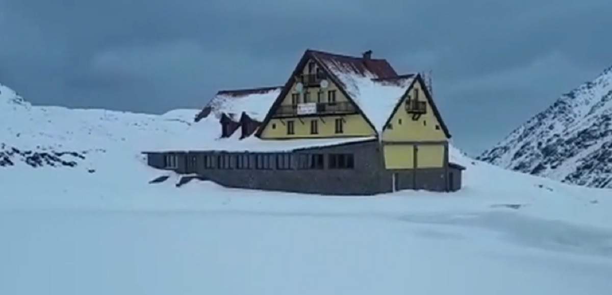 Iarna a venit în România. La Bâlea Lac, stratul de zăpadă a ajuns deja la 40 cm / VIDEO