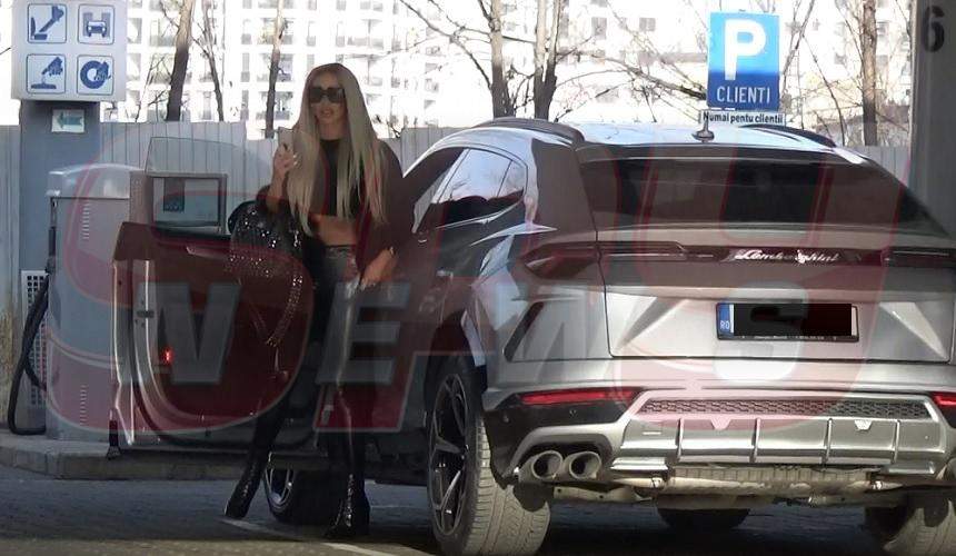 VIDEO PAPARAZZI / Bianca Drăguşanu, aroganţă supremă! Focoasa blondină şi-a cumpărat o maşină de 400.000 de euro