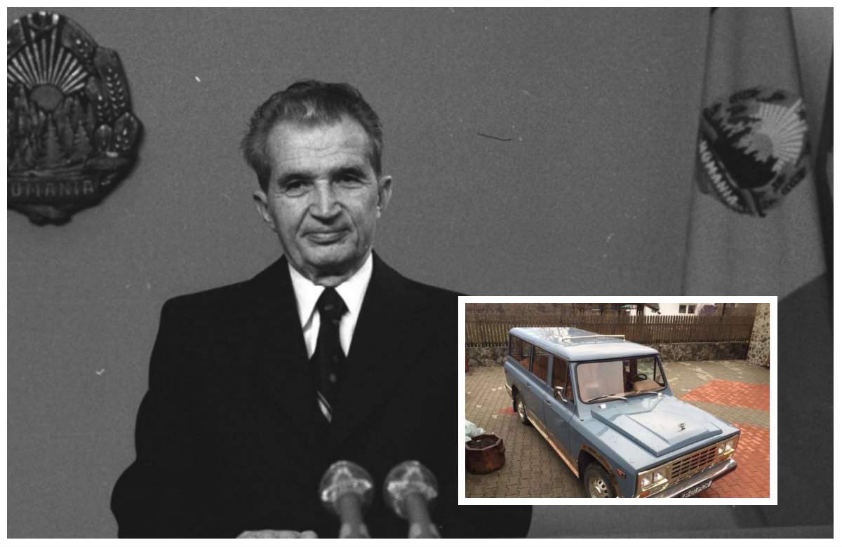 ANAF a vândut celebrul ARO al lui Nicolae Ceaușescu. Suma uriașă oferită la licitație