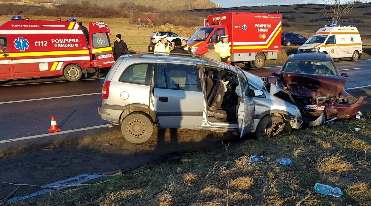 Inconştienţă la volan în Sibiu! 10 persoane rănite grav