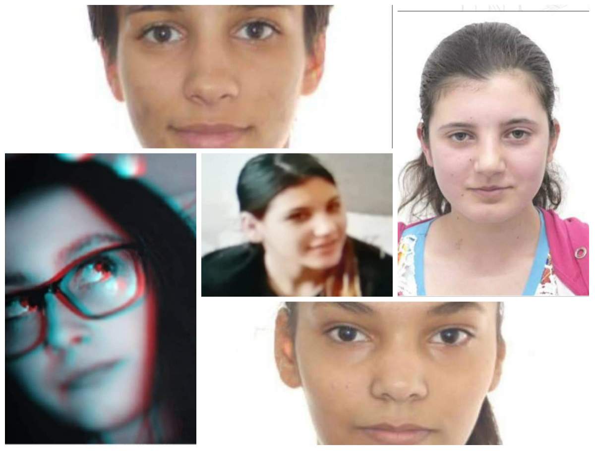 Cele cinci fete din Dâmbovița date dispărute au fost găsite! Împreună cu ele, o altă minoră de 13 ani