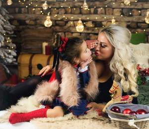 FOTO / Sânziana Buruiană, mămică modernă! Blondina și fiica de 4 ani, ședință foto de excepție