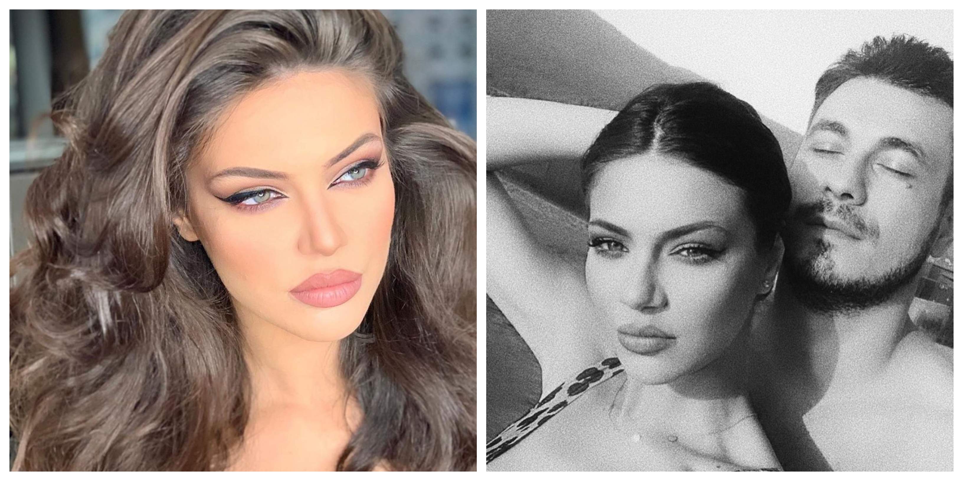FOTO / Christina Ich şi Alex Piţurcă, prima fotografie în 3! Ipostază inedită în faţa bradului de Crăciun