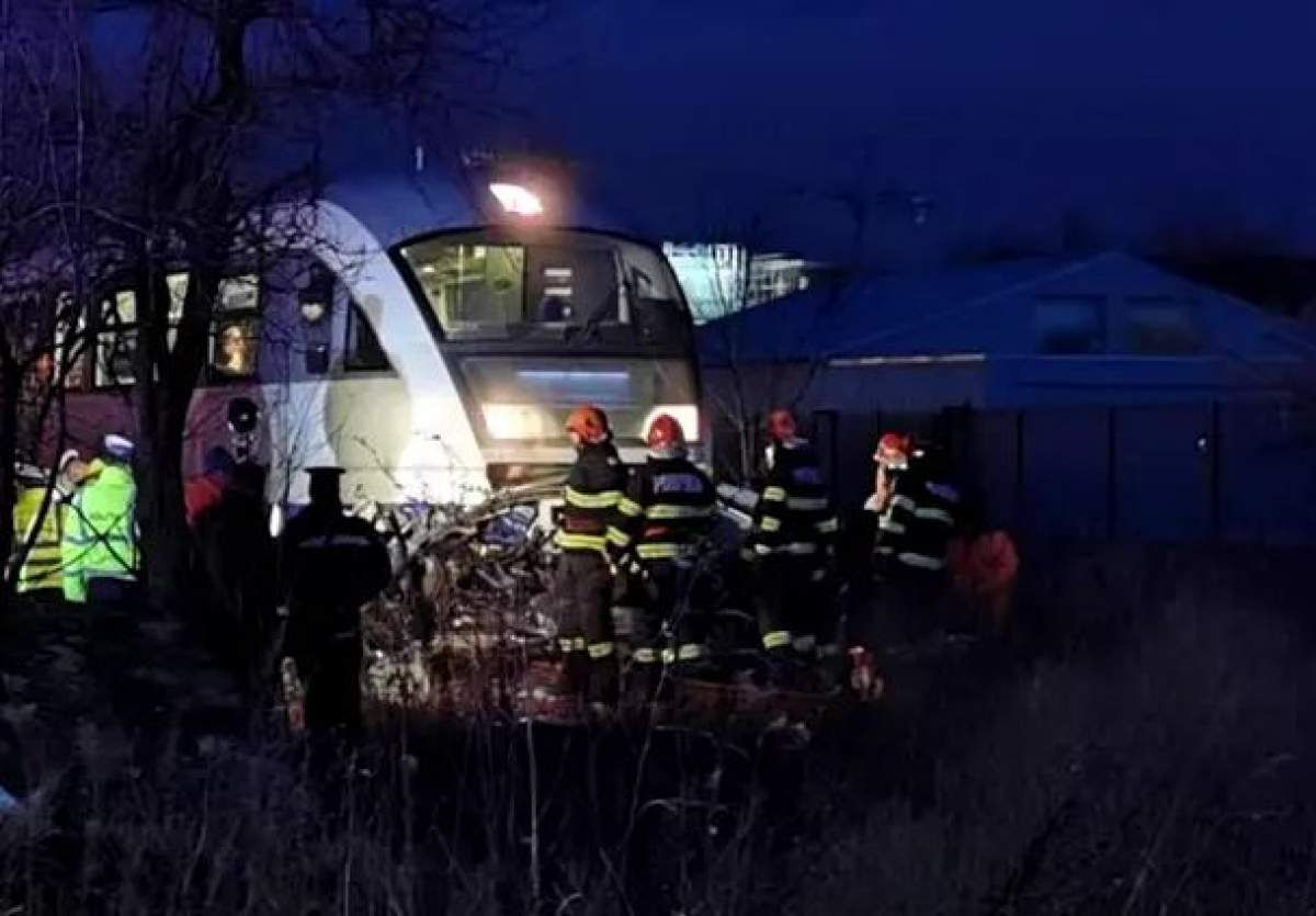 Accident grav în Timişoara! Un şofer a fost spulberat de tren