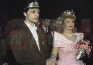 GALERIE FOTO / Imagini rare de la nunta lui Cornel Galeș, cu Ileana Ciuculete. Cum au arătat cei doi, în ziua cea mare