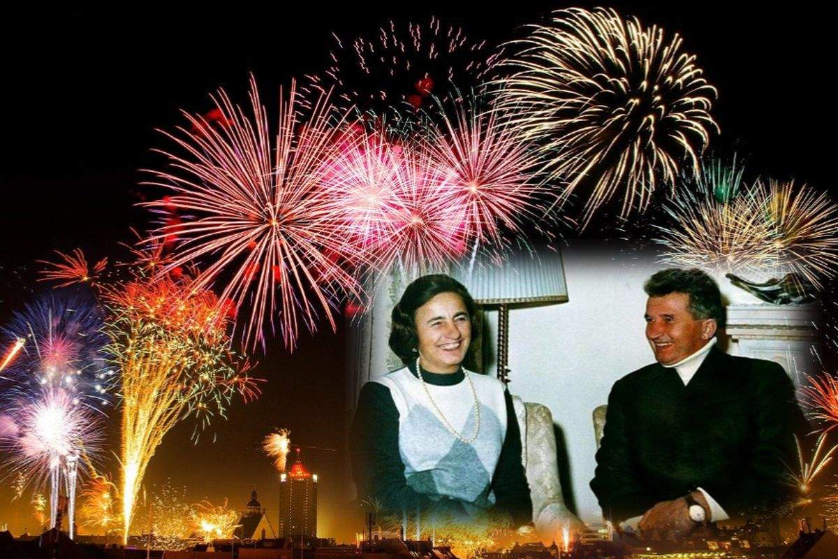 Cum petrecea Nicolae și Elena Ceaușescu trecerea dintre ani. Câteva preparate nu lipseau niciodată de pe masa de Revelion