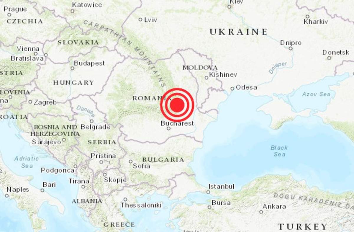 Cutremur cu magnitudine serioasă, în penultima zi din an, în județul Vrancea