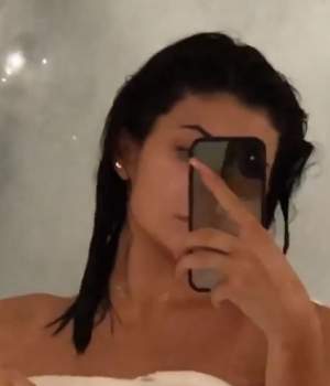 FOTO / Cum arată părul natural al lui Kylie Jenner. Vedeta a renunţat la perucă, iar fanii au fost şocaţi