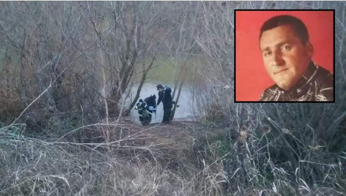 FOTO / Cine este bărbatul găsit mort, în râul Bârlad. Andrei avea 45 de ani și plecase la un priveghi, cu prietenii