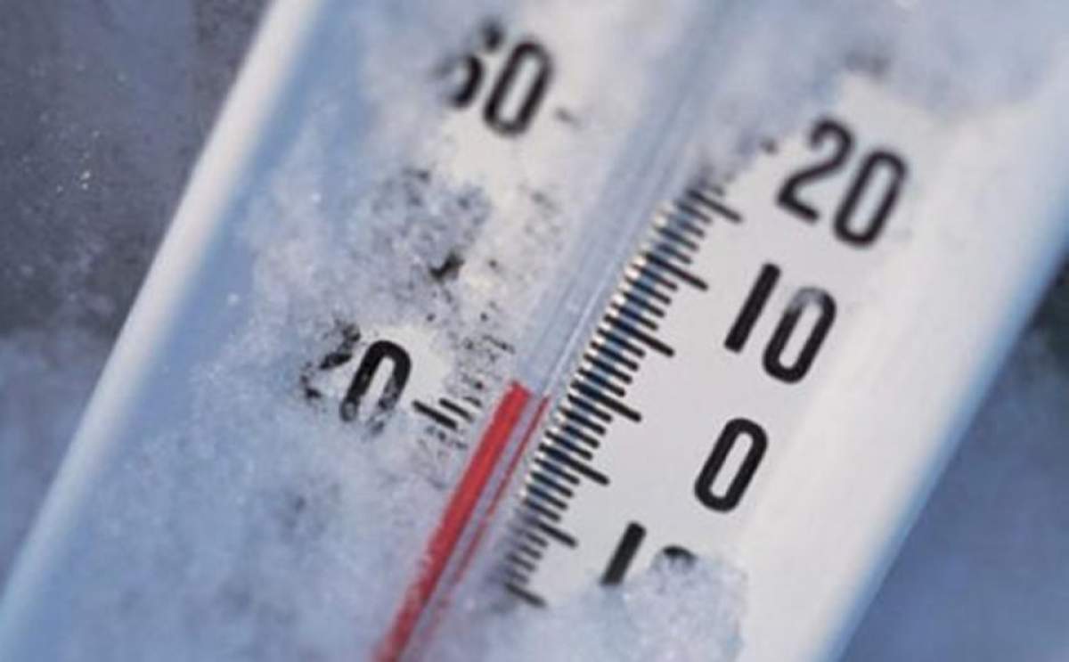 Cea mai scăzută temperatură din România! Câte grade au fost noaptea trecută la Miercurea Ciuc