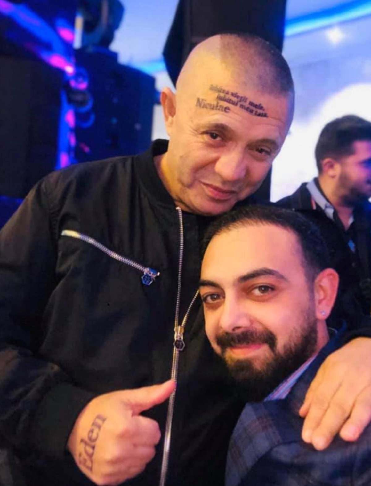 FOTO / Nicolae Guță, ce ți-ai făcut la frunte? După ce și-a scris „Niculae” pe față, manelistul și-a făcut un alt tatuaj