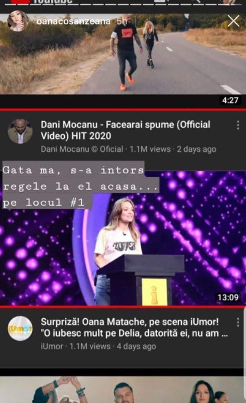 Sora Deliei face mişto de Dani Mocanu. Ce a putut să spună de el în public