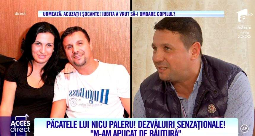 Nicu Paleru a dezvăluit cel mai dureros secret la "Acces Direct". S-a apucat de băutură şi a fost în depresie. "Am pierdut tot" / VIDEO