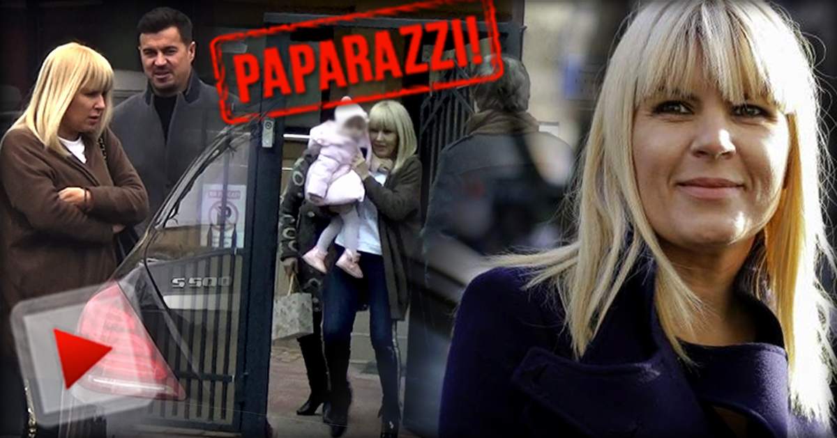 VIDEO PAPARAZZI / Când vine vorba de fiica ei, nimic nu mai contează! Elena Udrea l-a lăsat pe Adrian Alexandrov cu ochii în soare, de dragul fetiţei