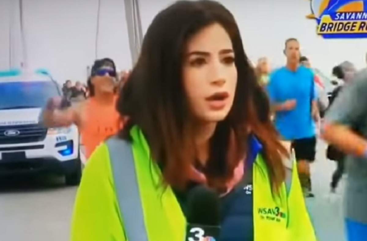 VIDEO / O jurnalistă celebră, pălmuită peste fund în timpul unui maraton! Gestul l-ar putea costa scump pe agresor