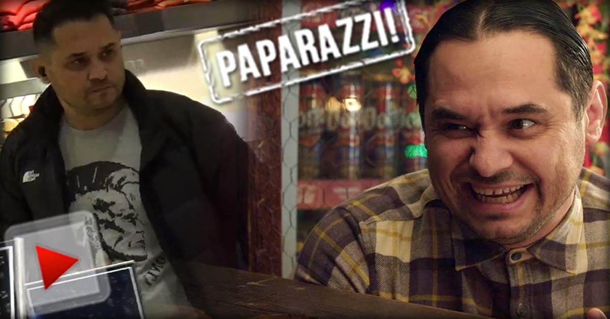 VIDEO PAPARAZZI / „Dorel” din „Las Fierbinţi”, filmat în cea mai neaşteptată ipostază! În viaţa actorului, nimic nu e ceea ce pare