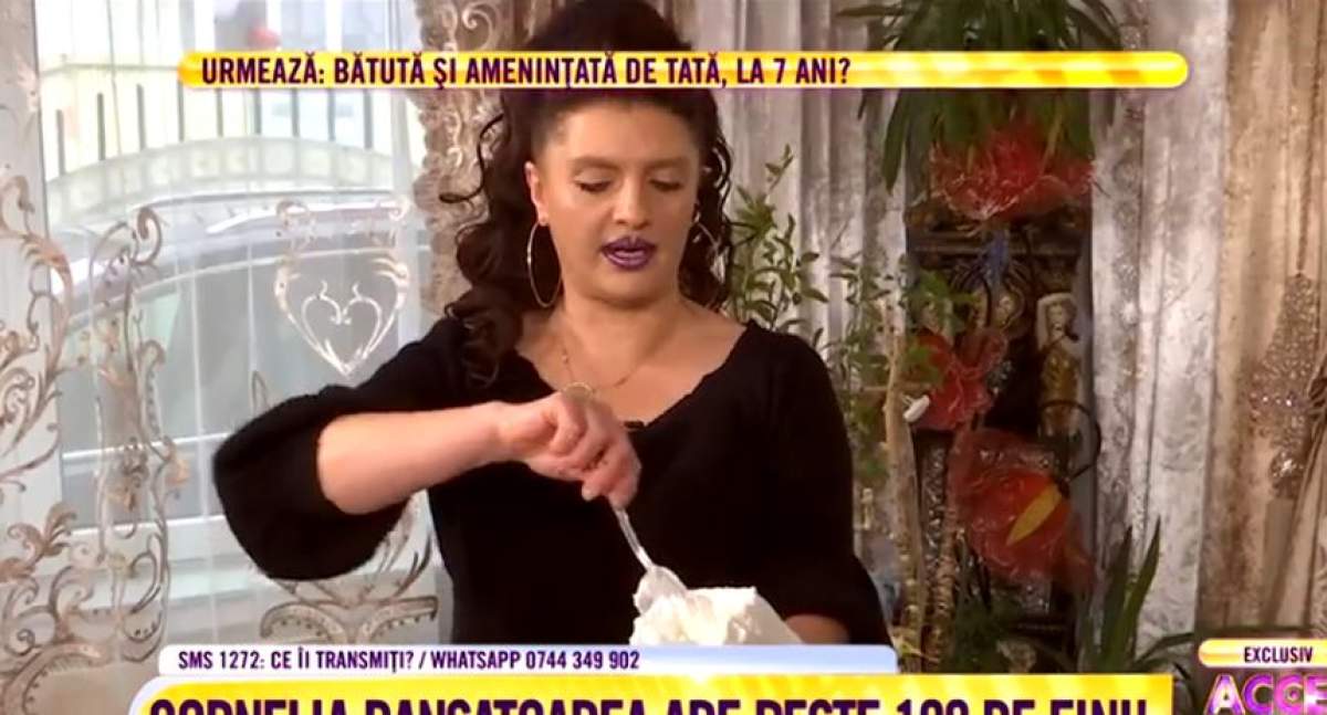 VIDEO / Cornelia Dansatoarea i-a împăcat pe Florin Salam şi pe Nicolae Guţă. "I-am chemat pe amândoi la nuntă"