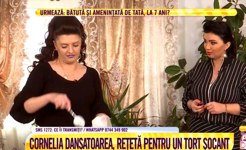 VIDEO / Cornelia Dansatoarea i-a împăcat pe Florin Salam şi pe Nicolae Guţă. "I-am chemat pe amândoi la nuntă"