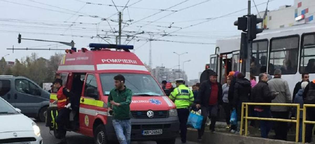 Un bărbat a fost împins în fața tramvaiului la București! S-ar fi certat înainte cu agresorul 