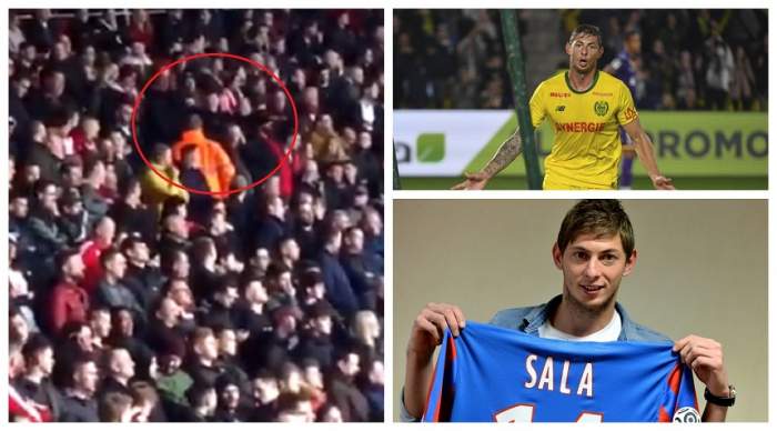 Momentul de reculegere în memoria lui Emiliano Sala, batjocorit de doi suporteri de la Southampton. Ce gest revoltător au făcut aceștia