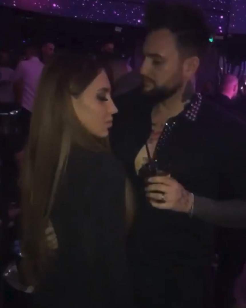 FOTO / Denisa Despa și iubitul, show erotic în fața tuturor! Au dat frâu liber fanteziilor, într-un club de fițe