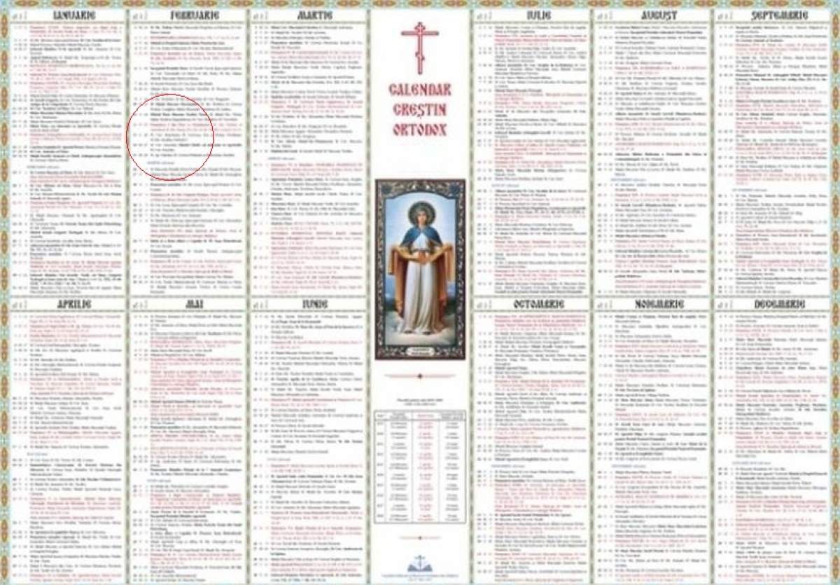 Calendar ortodox, miercuri, 13 februarie. Rugăciunea care îţi usucă supărările