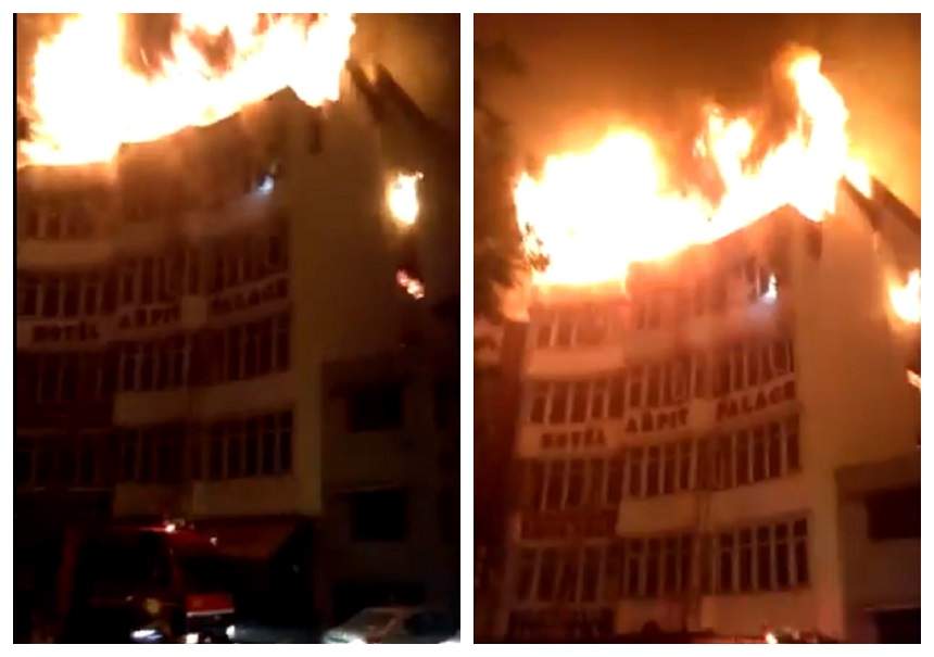 VIDEO / Hotel de lux, devastat de un incendiu cumplit! Sunt 17 morți și zeci de răniți